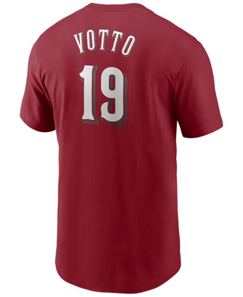 Men's Joey Votto Cincinnati Reds Name and Number Player T-Shirt