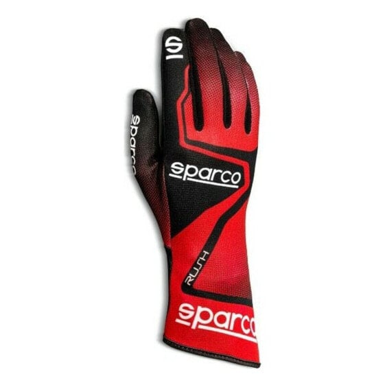 Мужские водительские перчатки Sparco 00255606RSNR Красный Красный/Черный