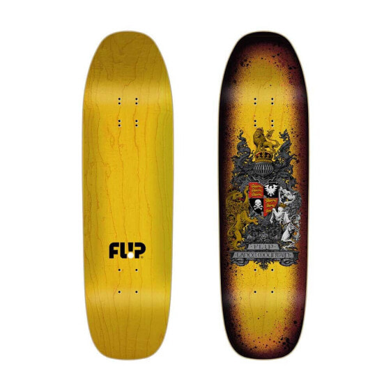 FLIP Mountain Spray Crest Yellow 9.0´´x32.57´´ Skateboard Deck