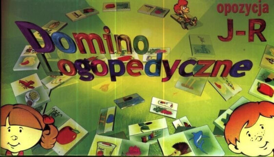 Логическая настольная игра Samo-pol Domino для логопедии J-R SAMO-POL - 188083