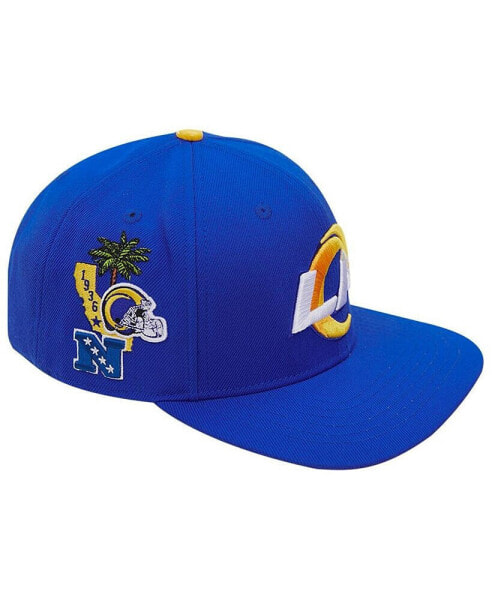 Men's Royal Los Angeles Rams Hometown Snapback Hat