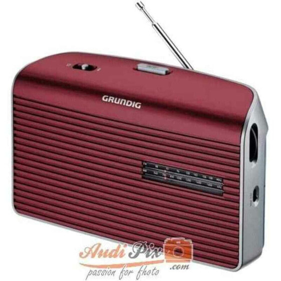 Портативное радио Grundig MUSIC60 ROJO Аналоговый Красный