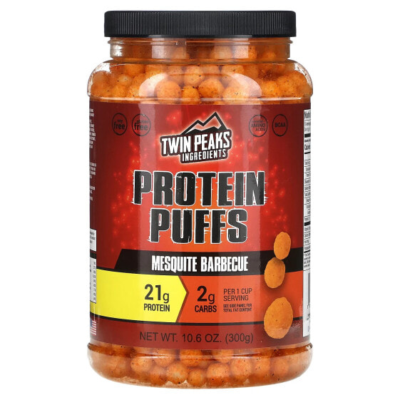 Protein Puffs, Mesquite Barbecue, 10.6 oz (300 g)
