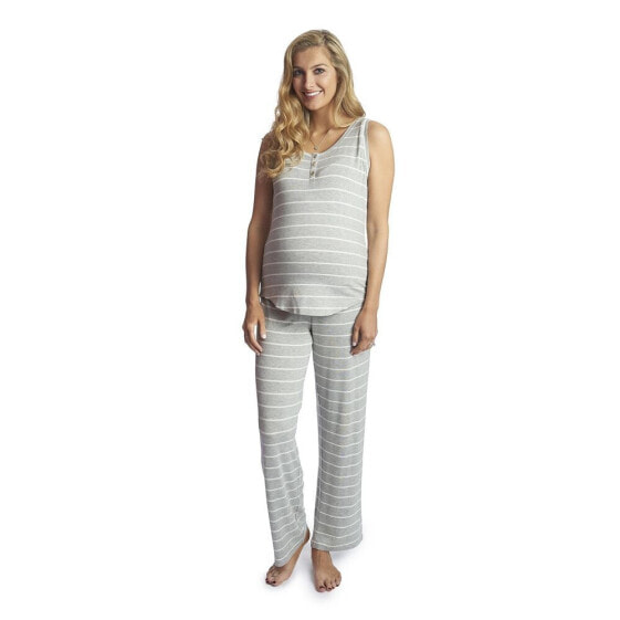 Maternity Joy Tank & Pants /Nursing Pajama Set