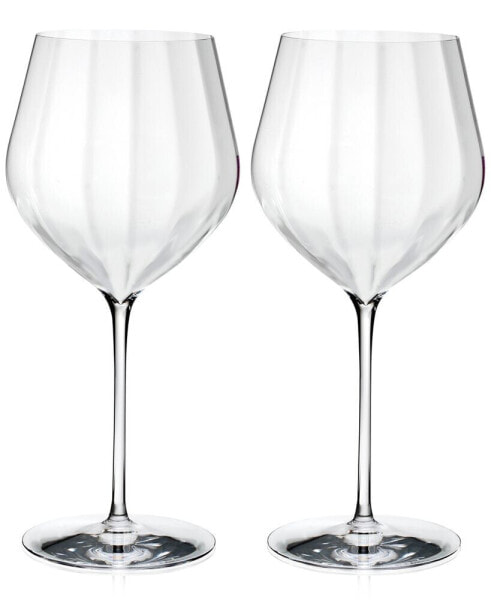 Waterford Optic Wine Red 25 oz, Set of 2
