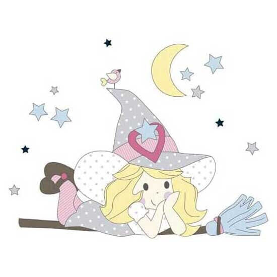 COOL KIDS Witch 100x120+20 cm Duvet Cover