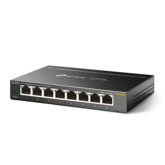 TP-LINK TL-SG108E - Unmanaged - L2 - Gigabit Ethernet (10/100/1000)