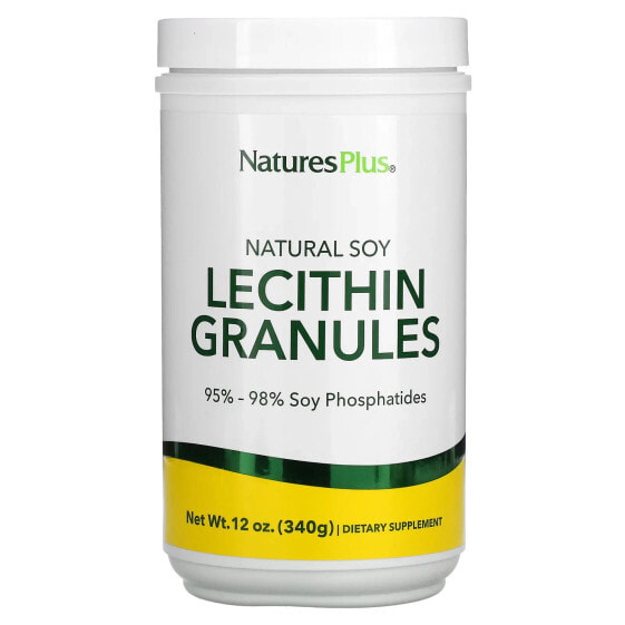 Лецитин натуральный NaturesPlus в гранулах 340 г (12 унций)