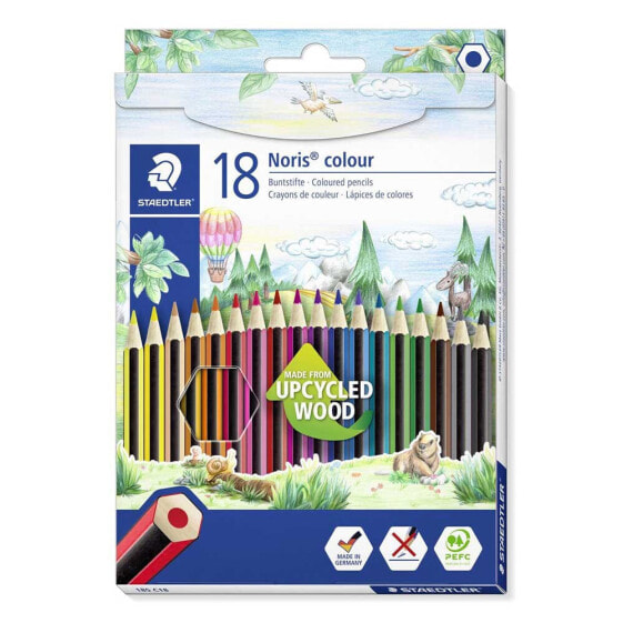 Цветные карандаши STAEDTLER Noris Colour 185 18 шт.