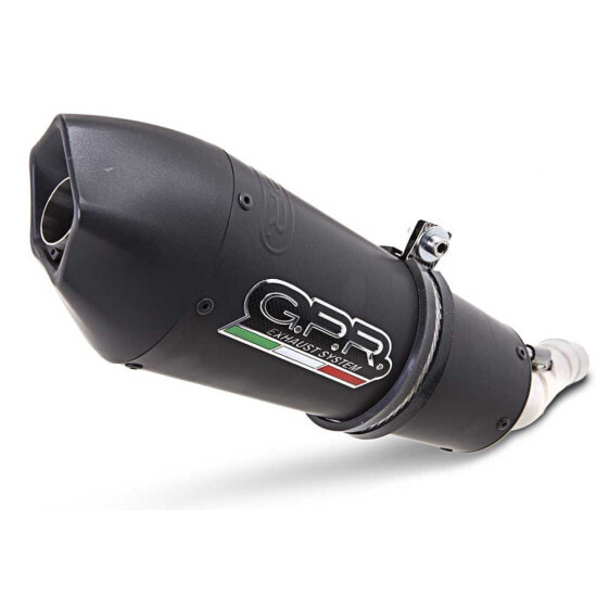 GPR EXHAUST SYSTEMS GPE Anniversary Titanium Supermoto 701/Enduro 701 15-16 Euro 3 CAT homologated slip on muffler