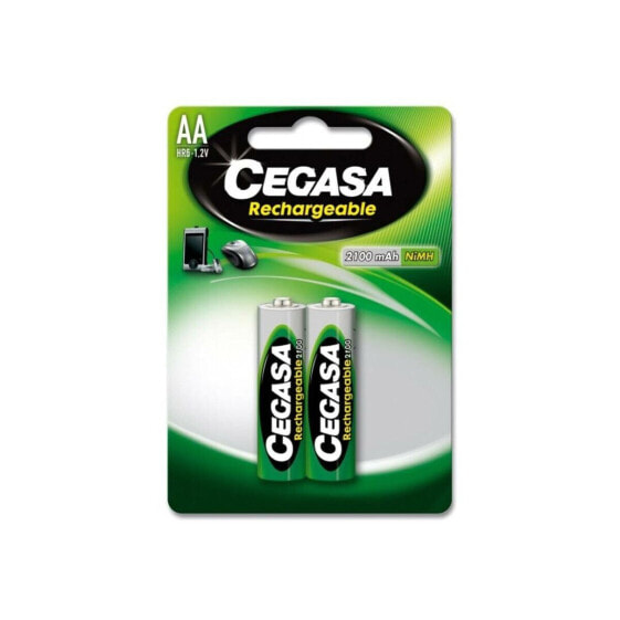 Аккумуляторные батарейки Cegasa 104371 2100 mAh (2 uds)