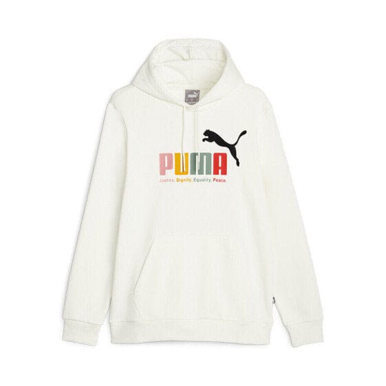Puma Essentials Multicolor Pullover Hoodie Mens White Casual Outerwear 67717165
