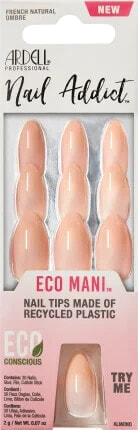 Künstliche Nägel Eco Mani French Natural Ombre, 30 St