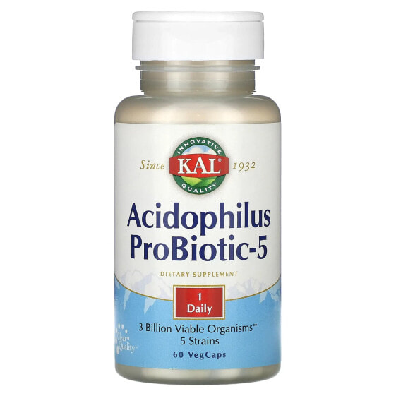 Acidophilus ProBiotic-5, 60 VegCaps