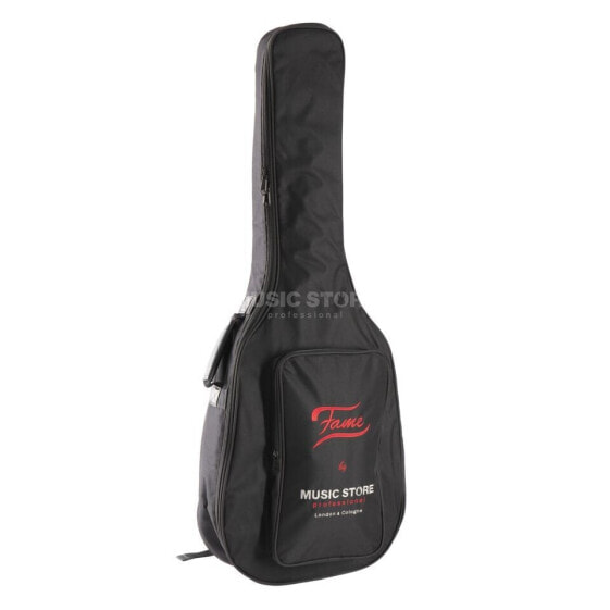 Fame Western Guitar Gigbag Basic Black/Red Logo