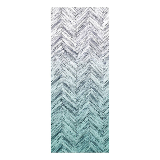 Vlies Fototapete Herringbone Mint