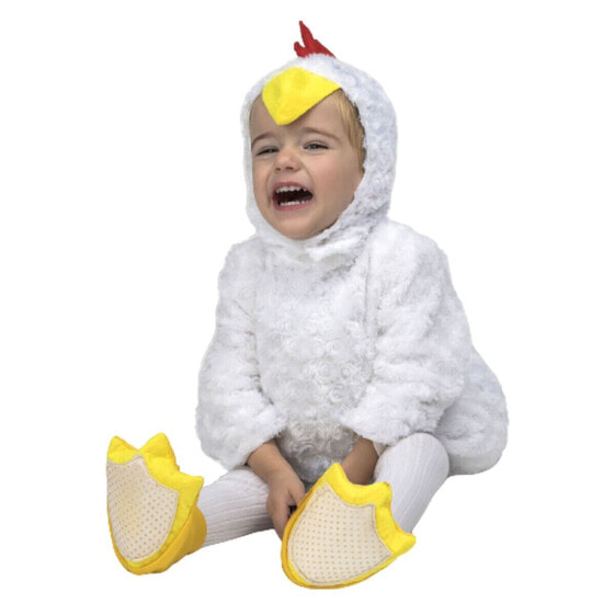 Карнавальный костюм для малышей My Other Me Цыпленок Белый 5-6 лет 3 предмета