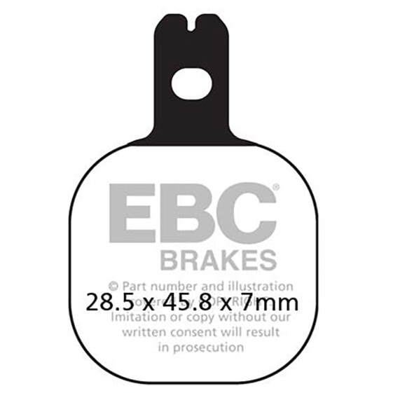 EBC FA Series Organic FA184 Brake Pads