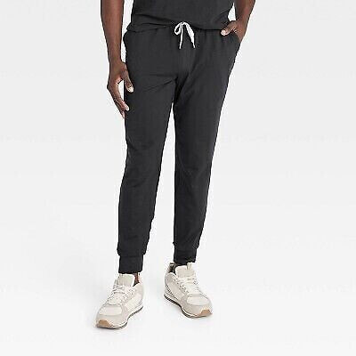 Men's Soft Stretch Joggers - All In Motion Black Onyx L