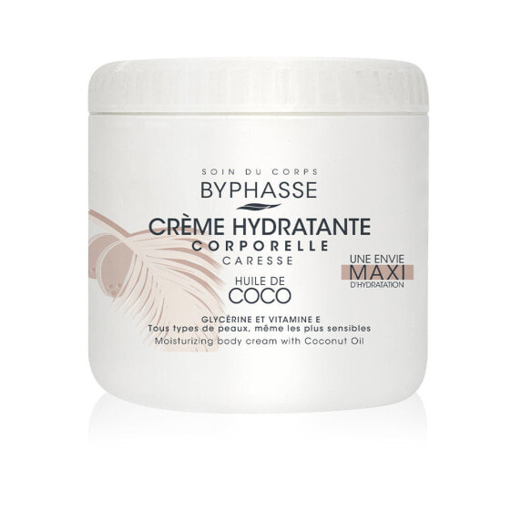 Byphasse Coconut Oil Moisturizing Body Cream  Увлажняющий крем для тела с кокосовым маслом 500 мл