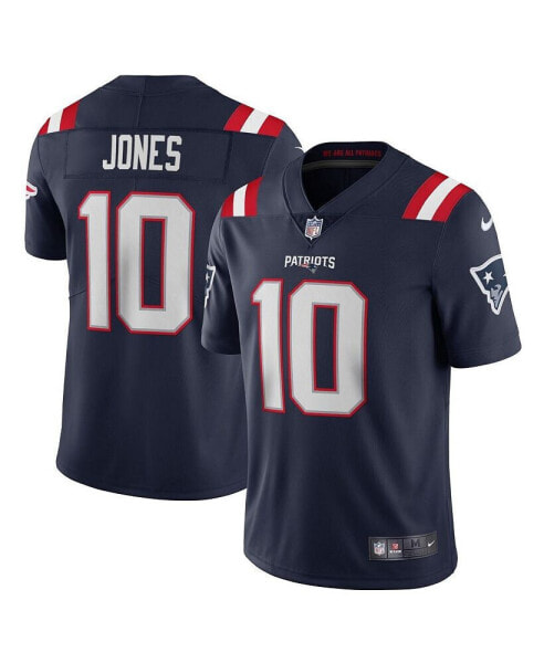 Men's Mac Jones Navy New England Patriots Vapor Limited Jersey