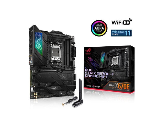 ASUS ROG STRIX X670E-F GAMING WIFI6E Socket AM5 (LGA 1718) Ryzen 7000 gaming mot