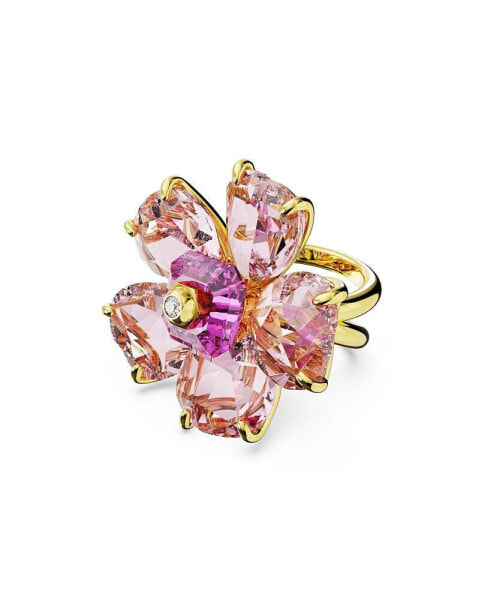 Crystal Flower Pink Florere Cocktail Ring