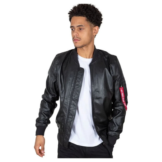 ALPHA INDUSTRIES MA-1 Leather LW II jacket