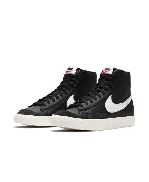 Men's Blazer Mid 77 Vintage-Inspired Casual Sneakers from Finish Line