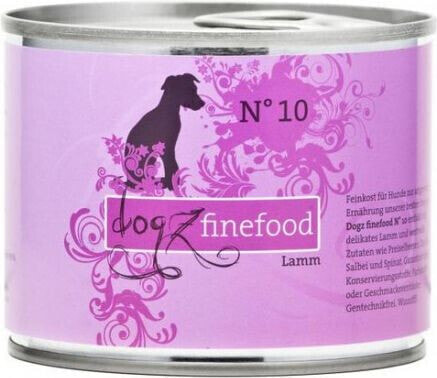 Dogz Finefood N.10 Jagnięcina puszka 200g