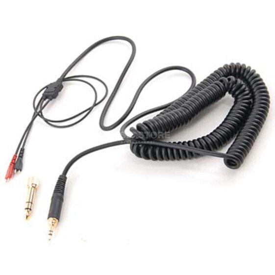 Sennheiser Spiral Cable for HD 25-C II 3m, straight Jack 6.3mm