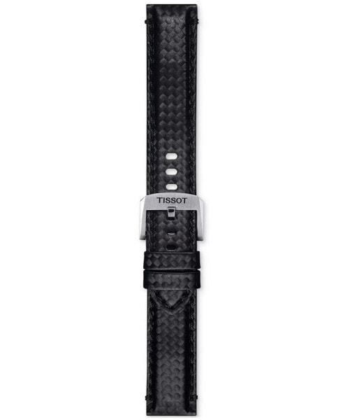 Ремешок для часов Tissot официальный черный текстильный
