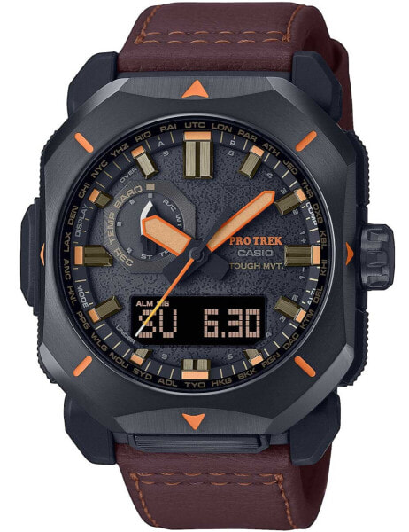 Casio PRW-6900YL-5ER Pro-Trek Radio Controlled Solar Mens Watch 45mm 10ATM