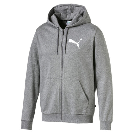 [579531-03] Mens Puma SUMMER LOGO FULL ZIP HOODIE