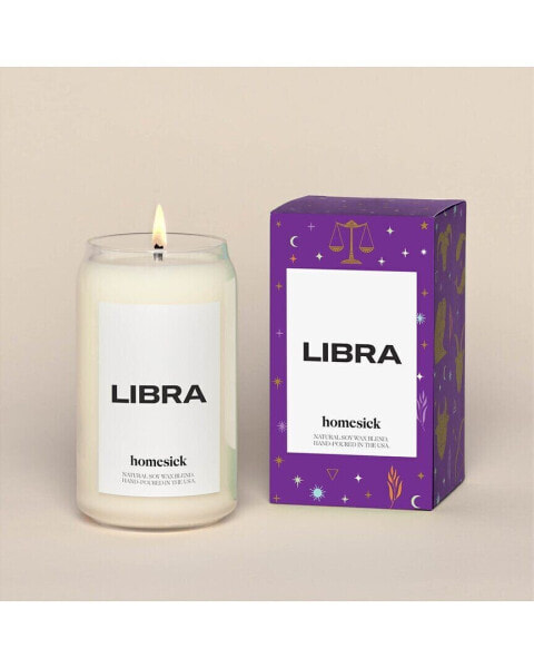 Homesick Libra Scented Candle White