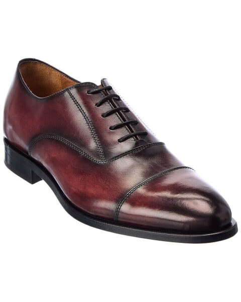 Antonio Maurizi Cap Toe Leather Oxford Men's