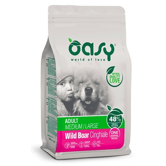 OASY One Pro Adult M/L Wild Boar 2.5kg Dog Food