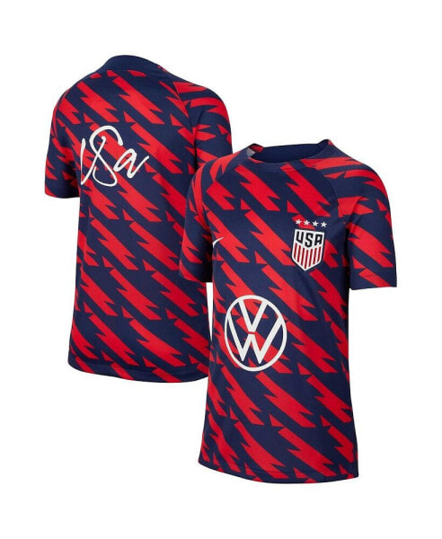 Big Boys Red USWNT Academy Pro Pre-Match Top