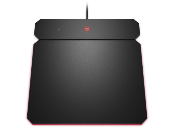 HP OMEN by Outpost Mousepad - Black - Monochromatic - USB powered - Multi - Gaming mouse pad
