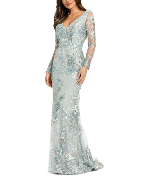 Mac Duggal Column Gown Women's 6