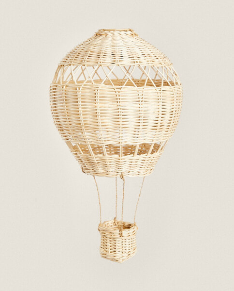 Children’s balloon rattan ceiling lampshade