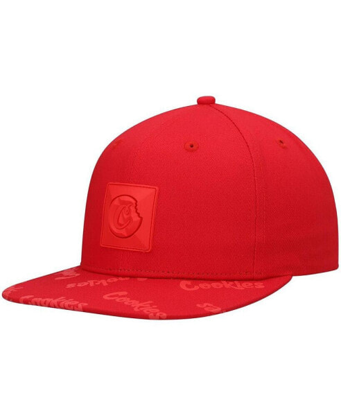 Men's Red Monaco Snapback Hat