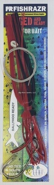 Fish Razr Rigged for Bally Squitch Red/Black