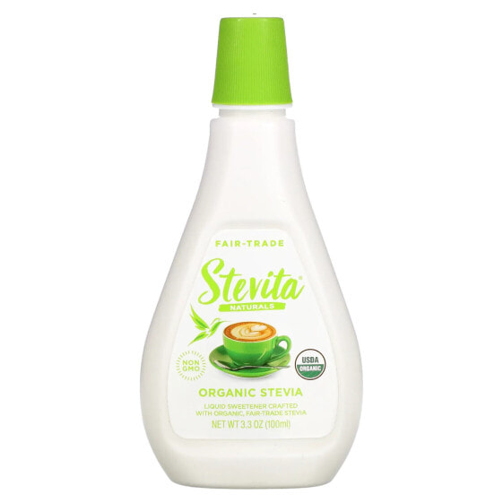 Organic Stevia, 3.3 oz (100 ml)