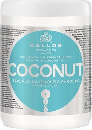 Kallos Odżywka Cosmetics KJMN Nutritive-Hair 1000 ml
