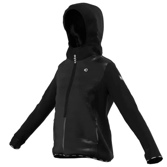 Толстовка OBBE SPORT Riga Full Zip в черном цвете