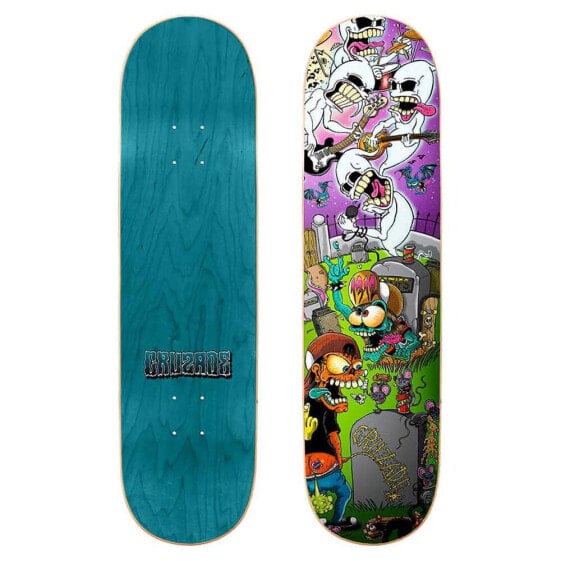 CRUZADE Skate Punk Is Not Dead 8.25´´x31.65´´ Skateboard Deck