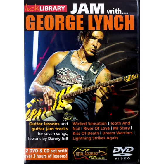 Roadrock International Lick Library: Jam With George Lynch DVD, CD