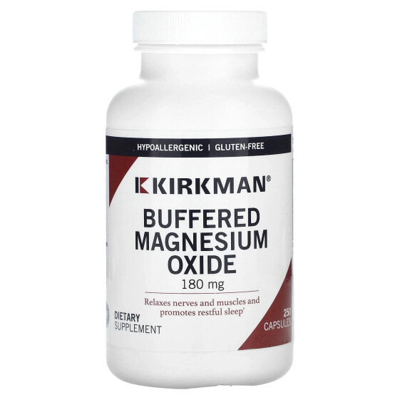 Buffered Magnesium Oxide, 180 mg, 250 Capsules