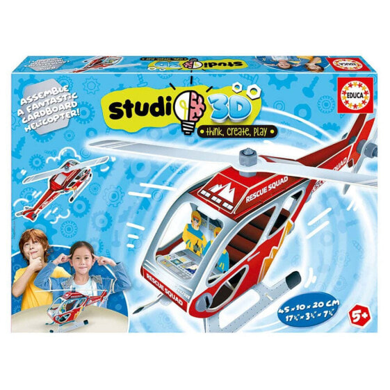 EDUCA BORRAS Studio 3D Helicopter Craft